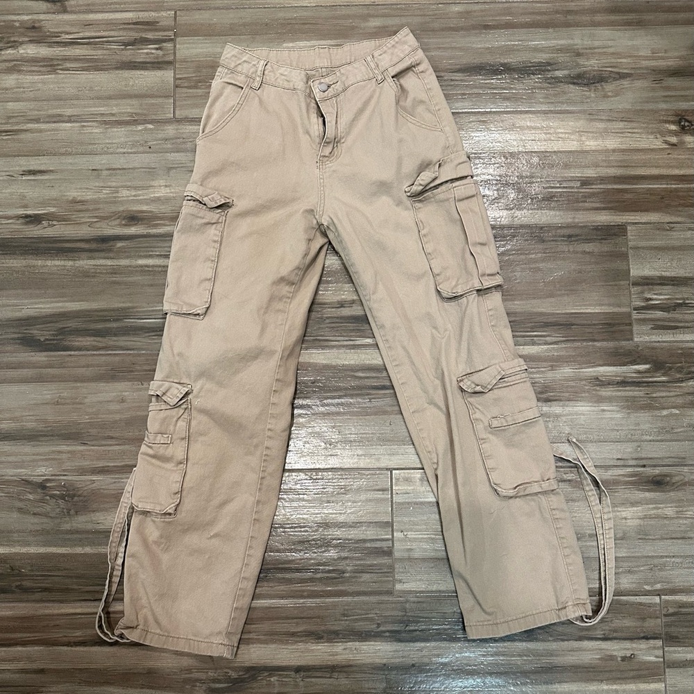 Tan Cargo Pants